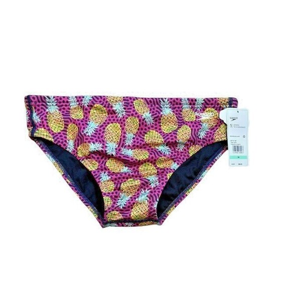 SPEEDO - Eco Endurance - "Pineapple Party"   Men's Size 34 - Brief - Swimsuit - Picture 1 of 6